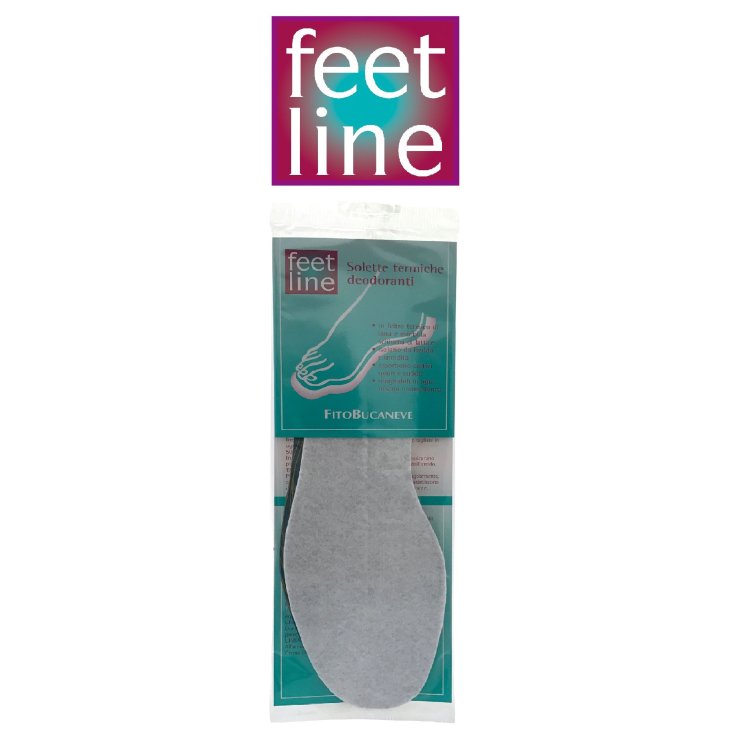 Fitobucaneve Feetline Plantilla Térmica Desodorante 1 Par