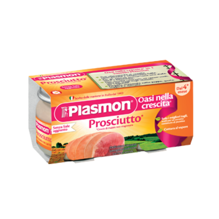 Plasmon Jamón Cocido Carne Homogeneizada 2x120g