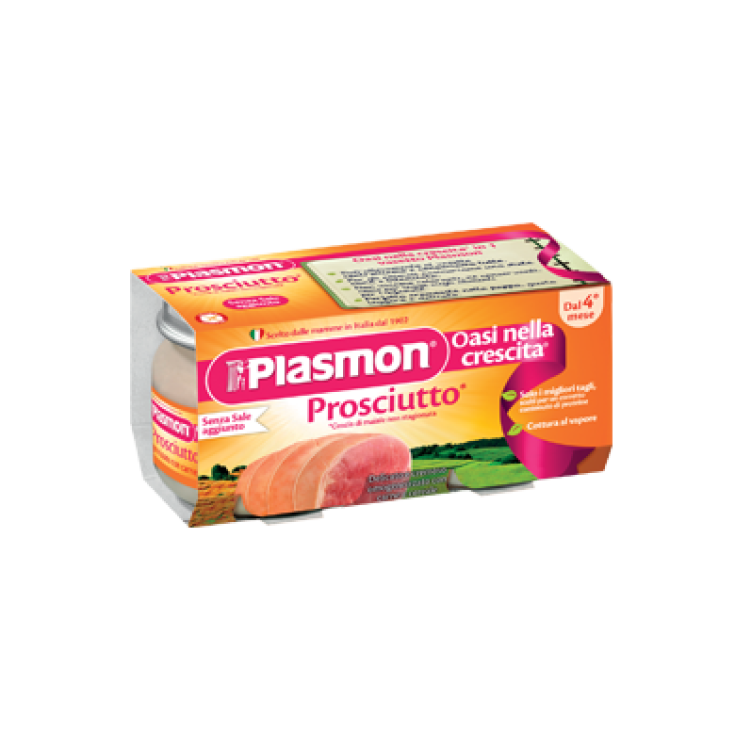 Jamon Cocido Plasmon Homogeneizado 2 Tarros De 80g