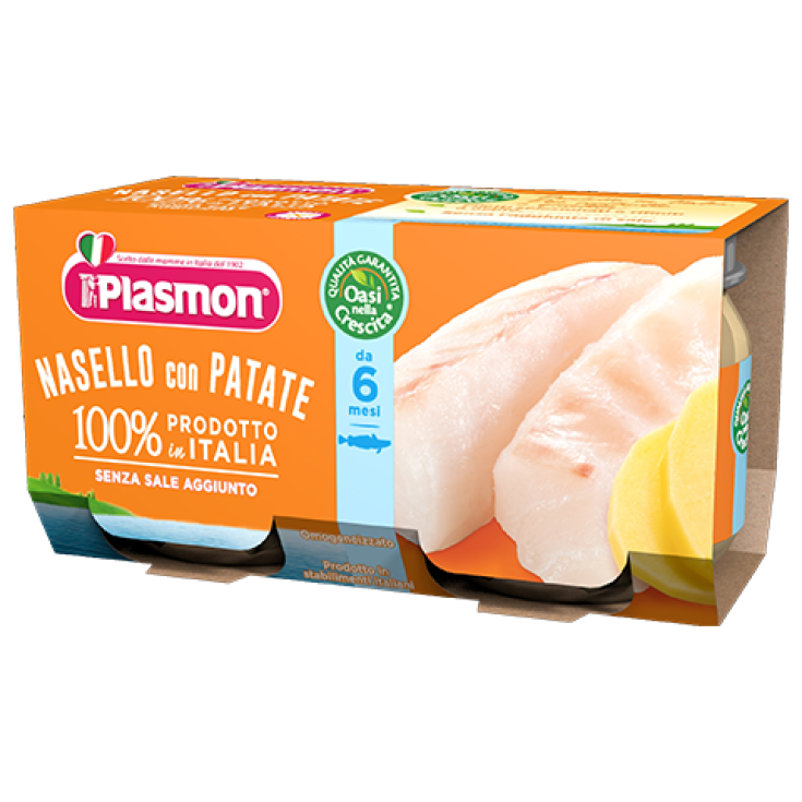 Plasmon Homogeneizado Merluza Con Patatas 2x80g