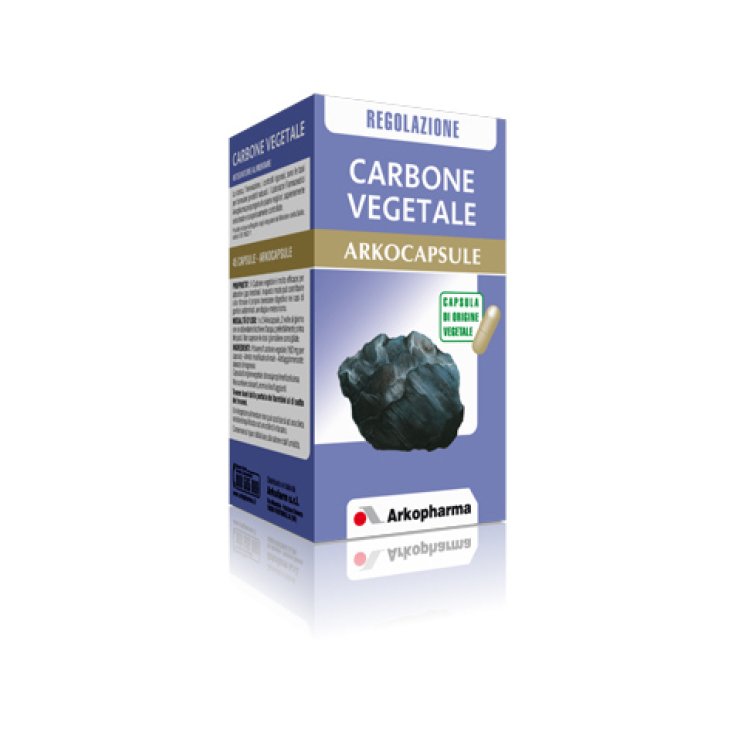 Arkopharma Carbón Vegetal Arkocapsule Complemento Alimenticio 45 Cápsulas