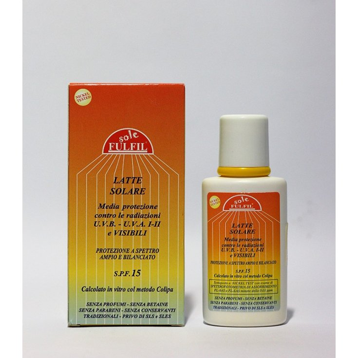 Fulfill Leche Solar Protección Media Spf15 100ml