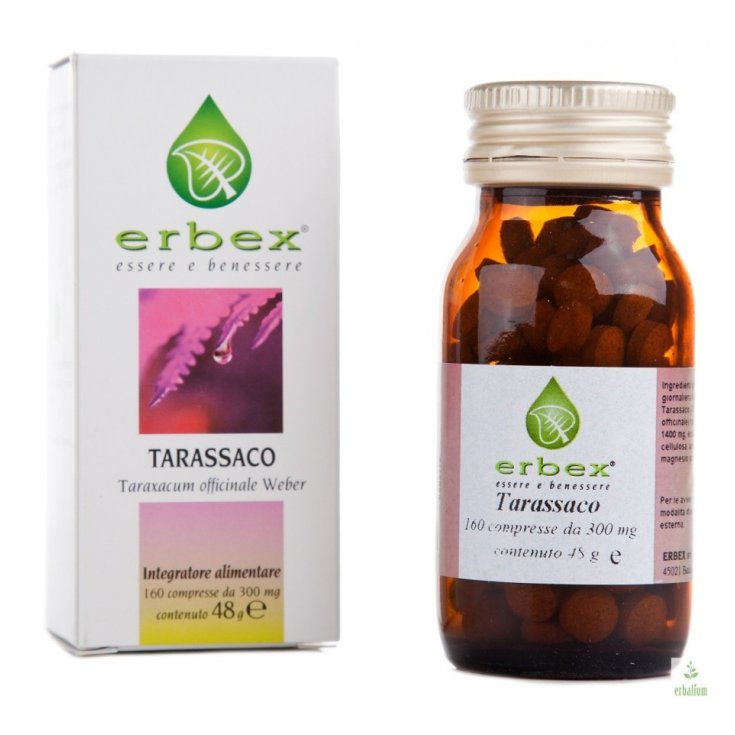 Erbex Tarassaco Complemento Alimenticio 160 Comprimidos De 0,3g