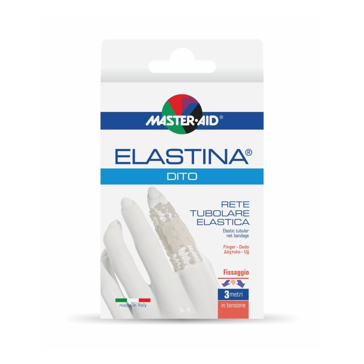 Master-Aid® Elastina® Fingers Red tubular elástica de 3 m