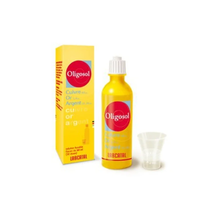 Labcatal Cobre Oro Plata Complemento Alimenticio Gotas 60ml