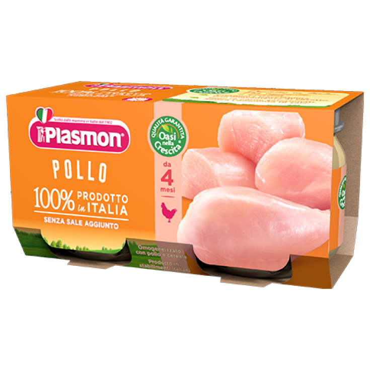 Pollo Homogeneizado Plasmon 80gx2 Piezas