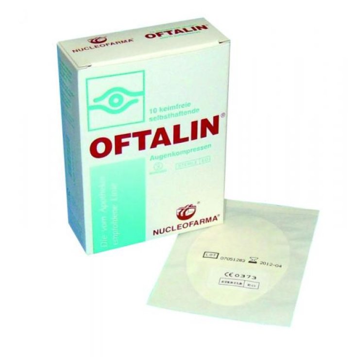 Oftalin 10 comprimidos adhesivos para ojos