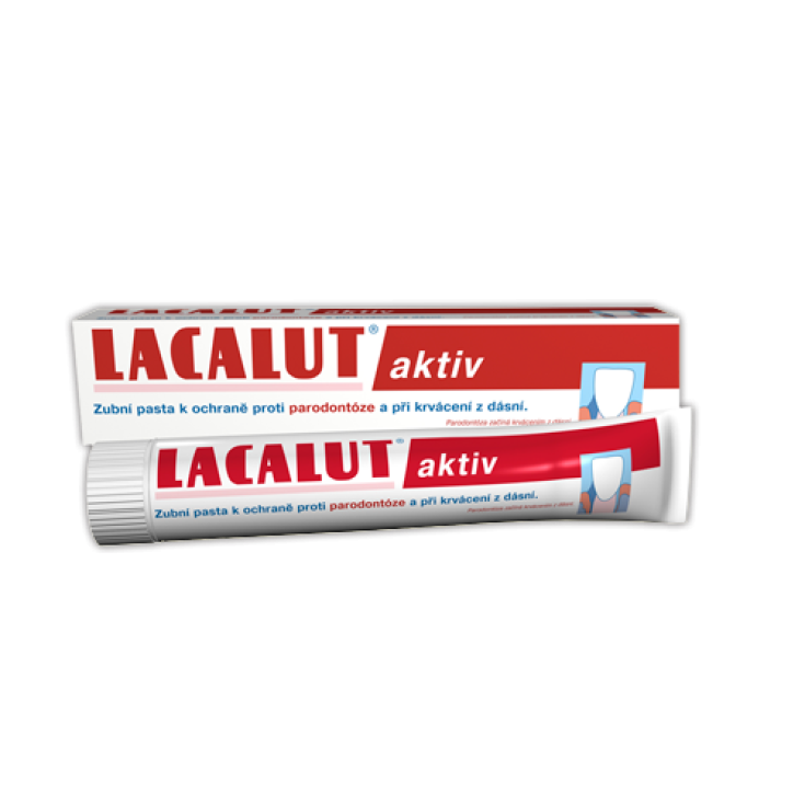 Lacalut Aktiv Dentífrico Antiplaca 75ml