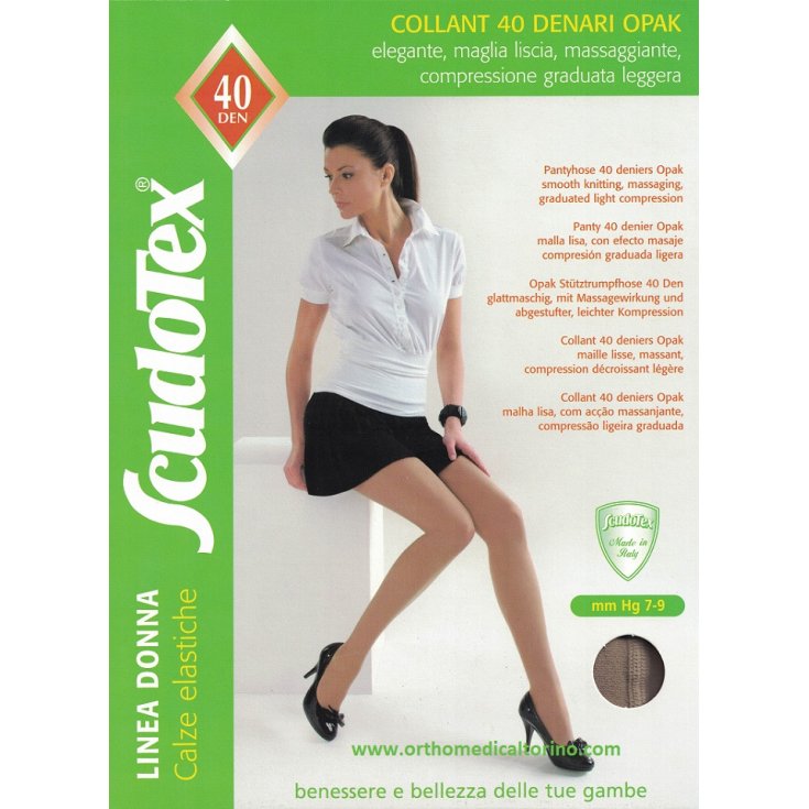 Scudotex Collarín 40Den Opak Daino 4