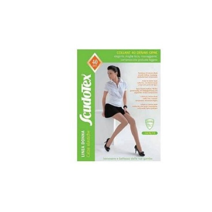 Mallas Scudotex 40Den Opaco Color Negro Talla 4