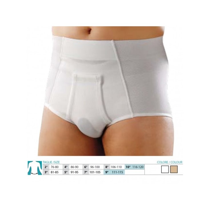 Braguita Safte Orione 316 High Hernia Color Blanco Talla 8