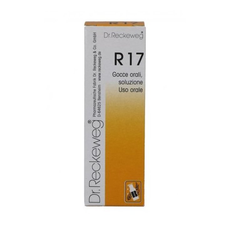 Dr. Reckeweg R17 Remedio Homeopático En Gotas 22ml