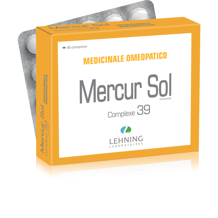 Lehning Mercur Sol Complex 39 Complemento Alimenticio 80 Comprimidos