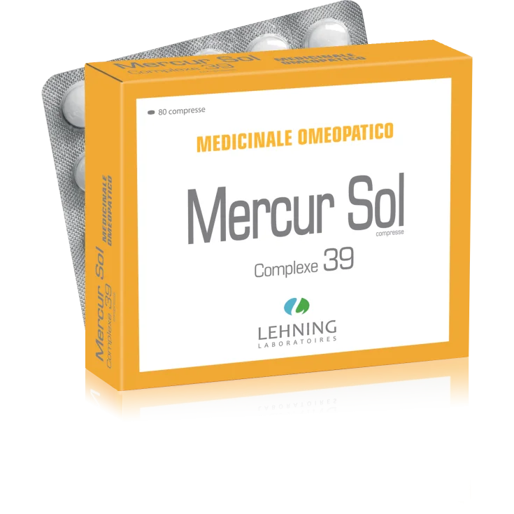 Lehning Mercur Sol Complex 39 Complemento Alimenticio 80 Comprimidos