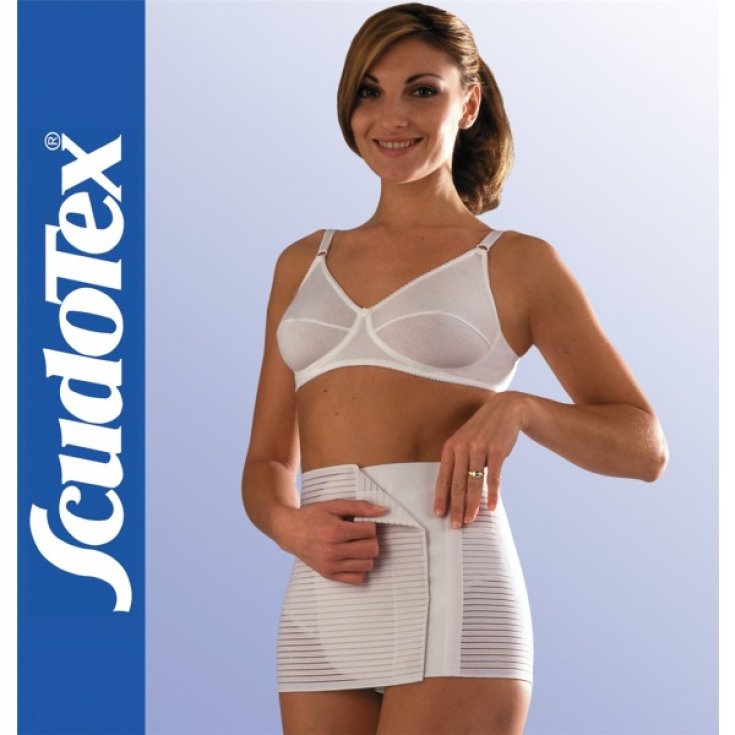 Luropas Scudotex Cinturon Multiflex Moldeado Ajustable Panel Algodon 27cm Color Blanco Talla 5