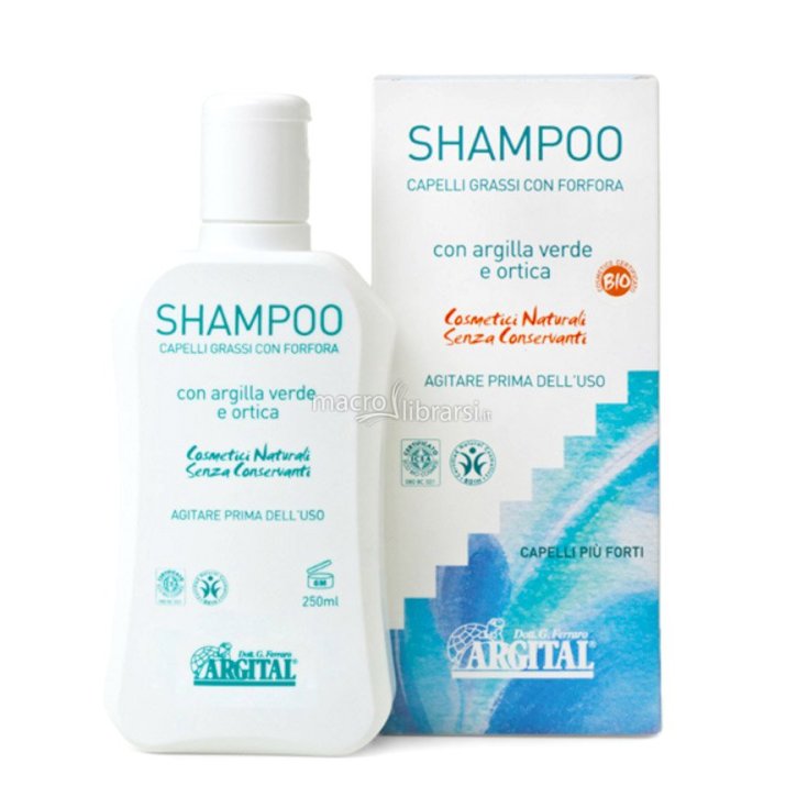 Argital Champú con Arcilla Verde y Ortiga para Cabello Graso con Caspa 250ml