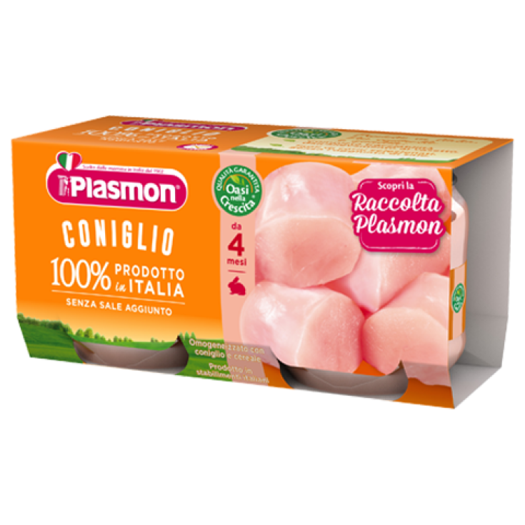 Plasmon Carne Homogeneizada Conejo 2x80g