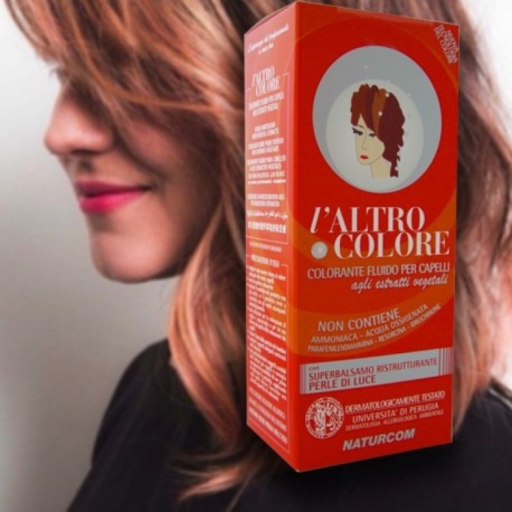 L'Altro Color Fluid Hair Color Tinte Rubio Oscuro Rojo Cobre 5/5