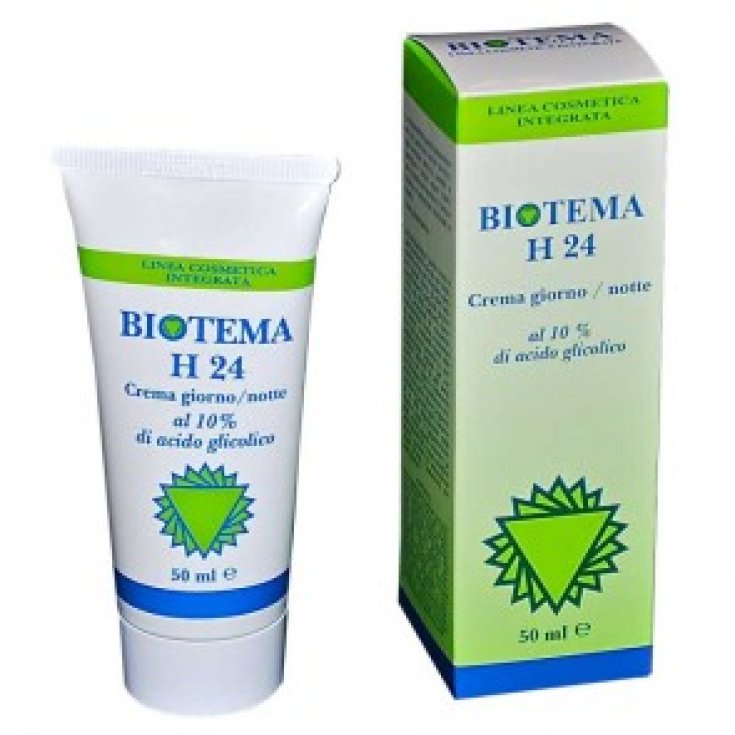 Biotema H24 Crema Día/Noche Con Ácido Glicólico 10% 50ml