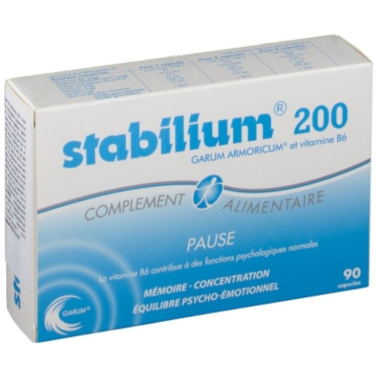 Stabilium 200 Complemento Alimenticio 30 Cápsulas