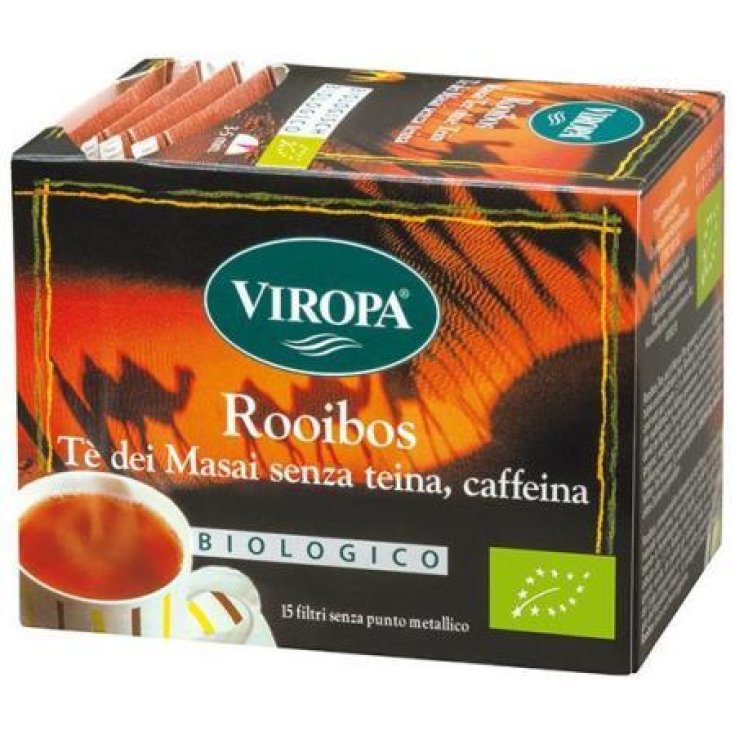 Viropa Te Rooibos Sin Teína y Cafeína Bio 15 Sobres