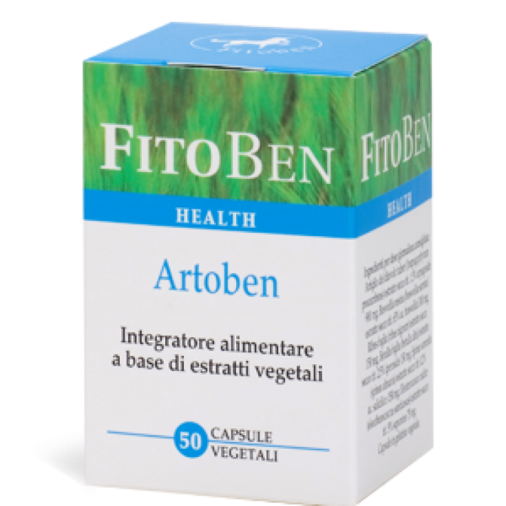 Fitoben Artoben Suplemento Alimenticio a base de Hierbas 50 Cápsulas 37g