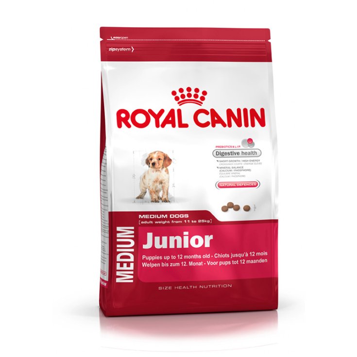 Royal Canin Medium Junior Alimento seco para perros 4kg