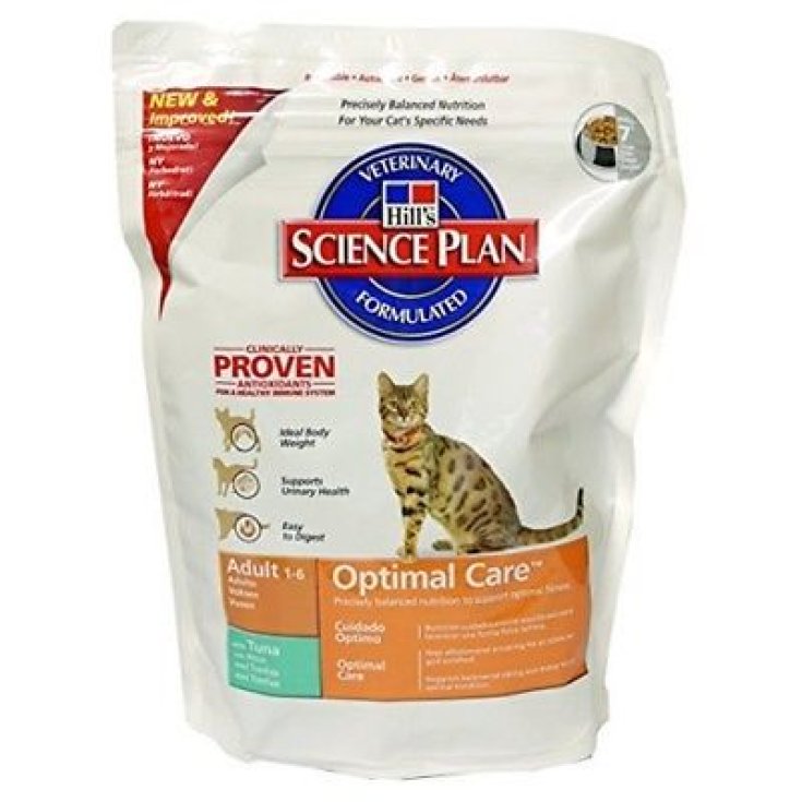 Hill's Scence Plan Feline Optimal Care Adult con Atún 400g