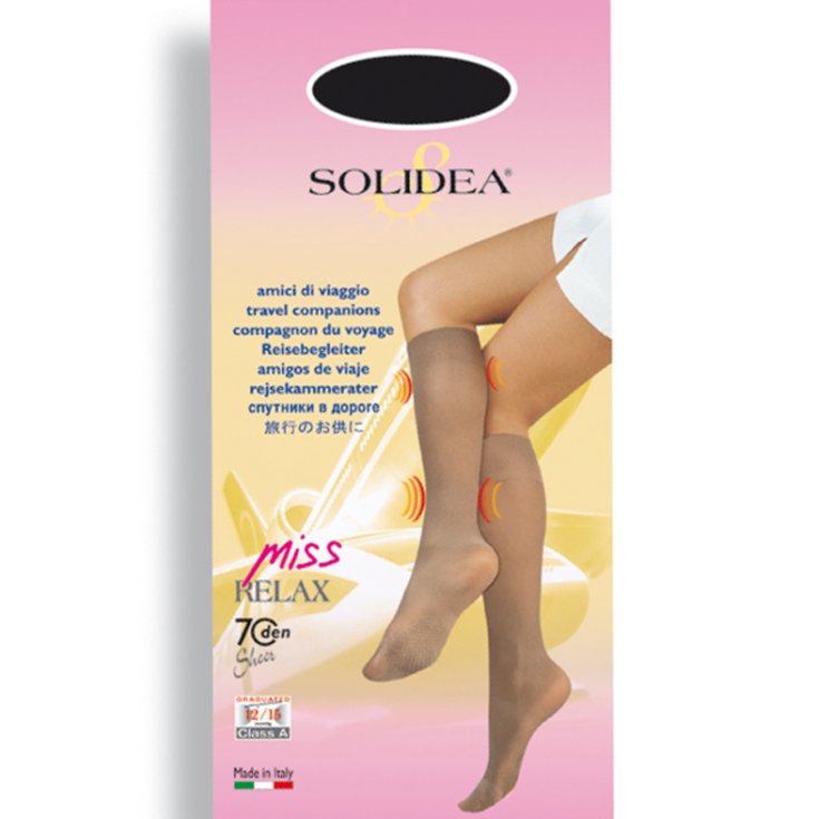 Solidea Miss Relax 70 Panty Transparente Color Bronce Talla 3L