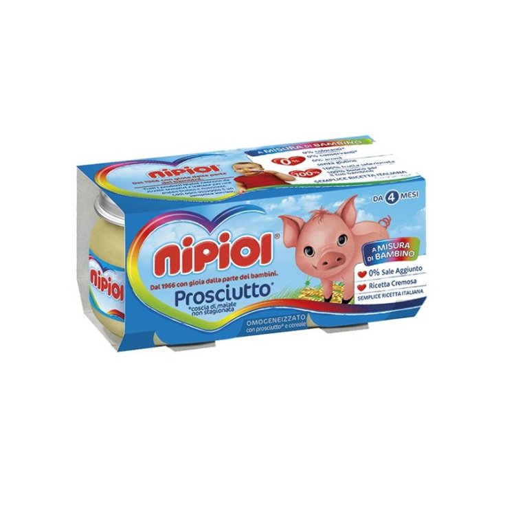 Jamón Nipiol Homogeneizado 80g 2 Piezas