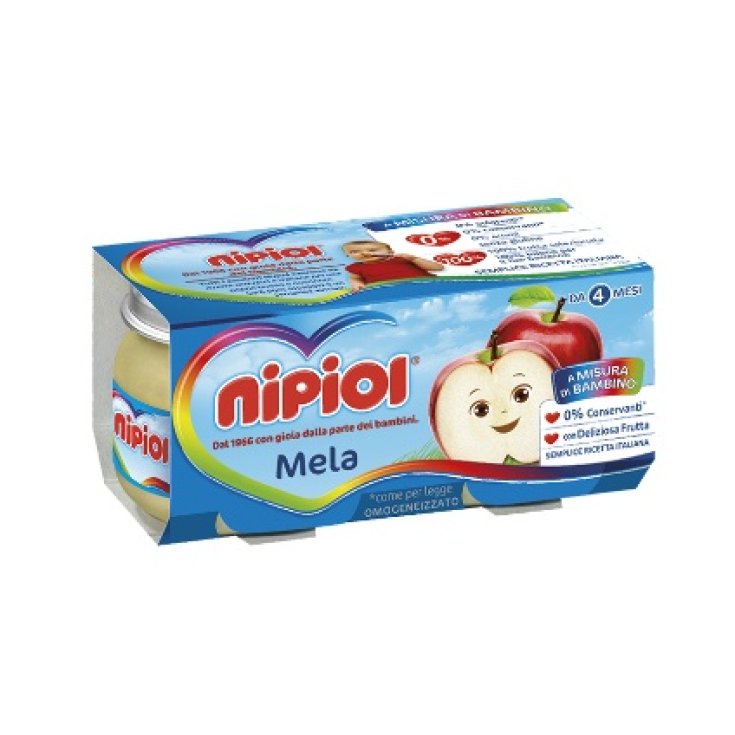 Nipiol Manzana Homogeneizada 120gx2 Piezas