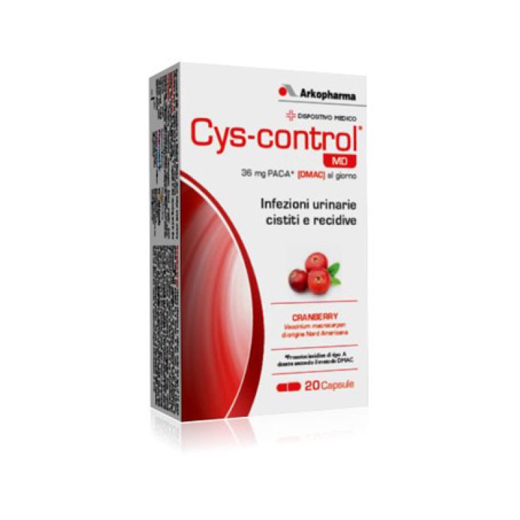 Arkopharma Cys Control Complemento Alimenticio De Cranberry 60 Cápsulas