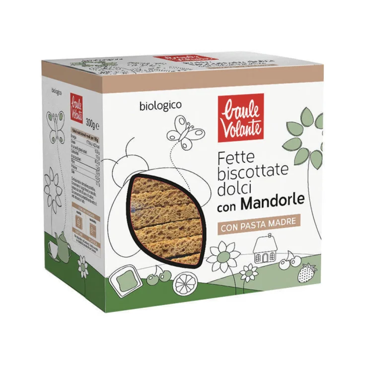 Baule Volante Bizcochos Dulces Con Almendras 250g