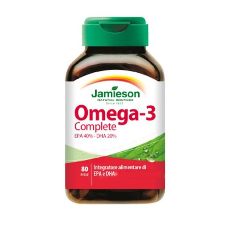 Jamieson Omega 3 Complemento Alimenticio Completo 80 Perlas