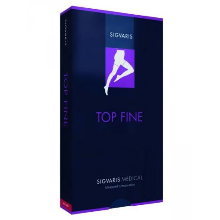 Sigvaris Medias hasta la rodilla Top Fine 702 Color Crispa Talla 4