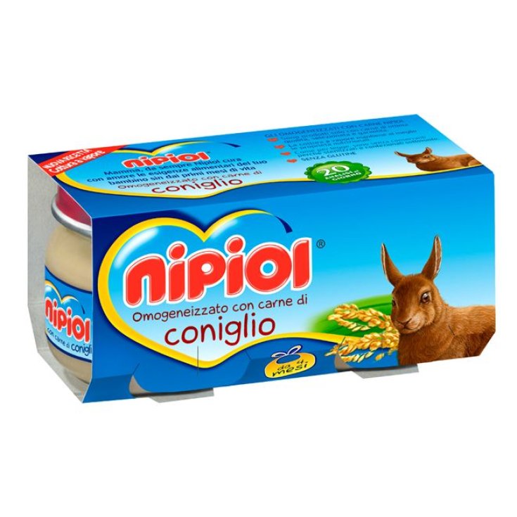 Nipiol Omog Conejo 80g 2uds