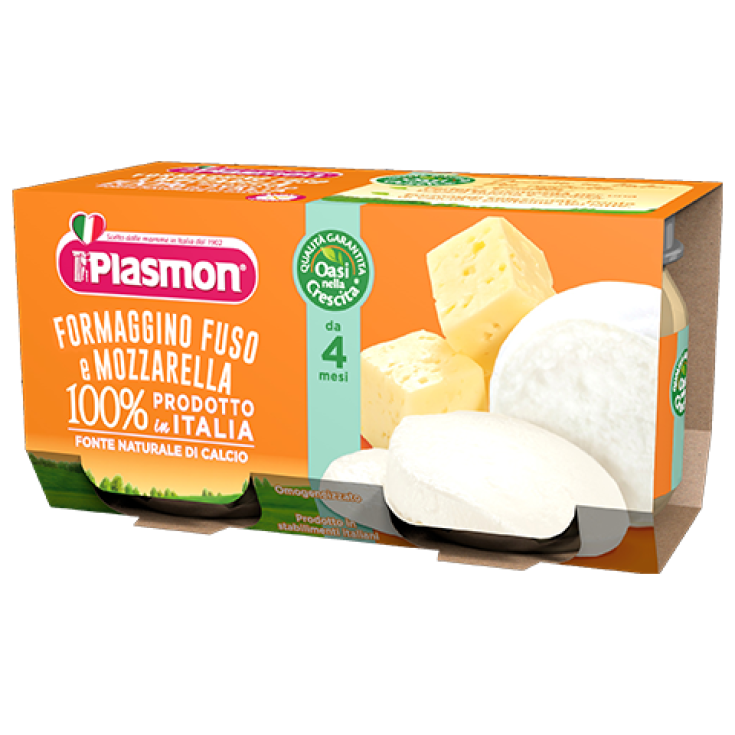 Queso Fundido Plasmón Homogeneizado Con Mozzarella 2x80g