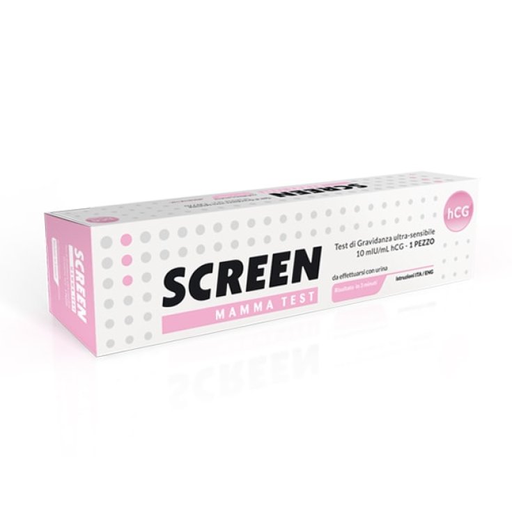 Screen Pharma Screen Mom Prueba de embarazo ultrasensible 1 pieza