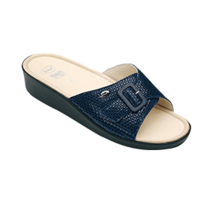Scholl® Mango Zapatos Mujer Piel Ante Plantilla Memory Cushion® Color Azul Marino Talla 37
