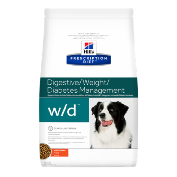 Hill's Prescription Diet Canine w/d Digestive Weight Control Diabetes 1,5kg