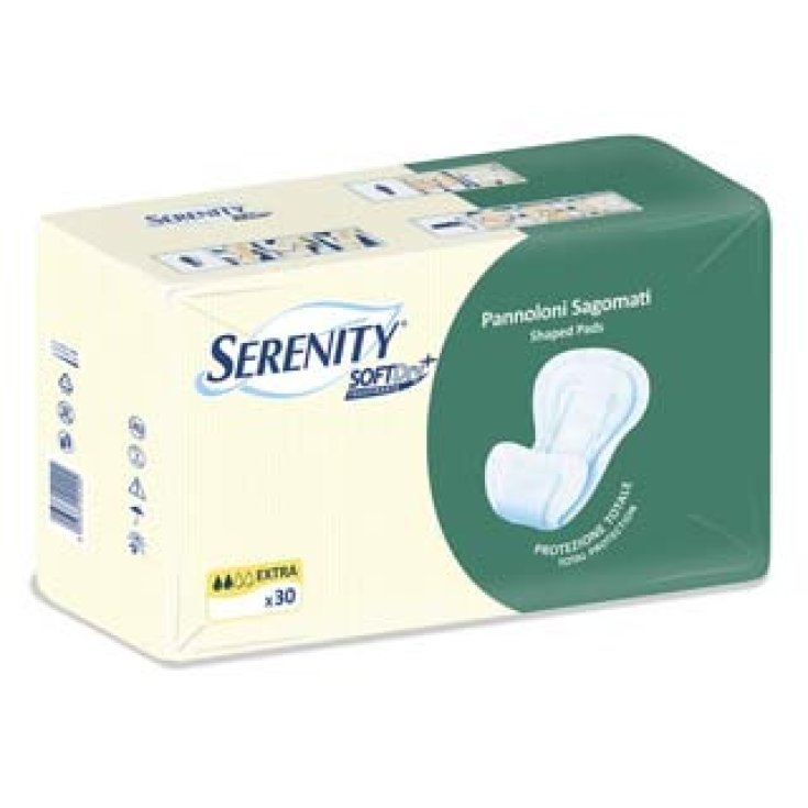 Serenity Soft Dry + Compresas Extra Moldeadas 30 Piezas