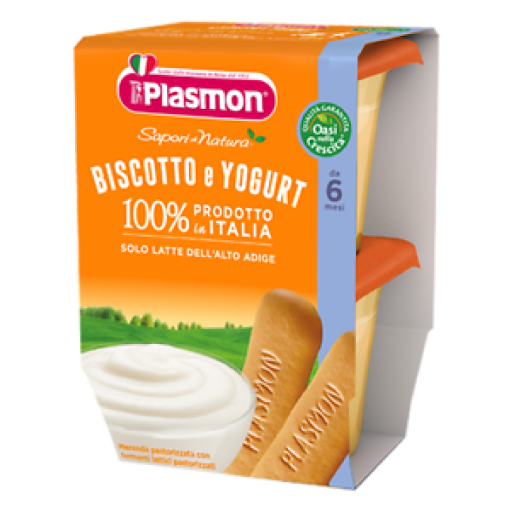 Bizcocho Yogurt Homogenizado Plasmon 120gx2 Piezas