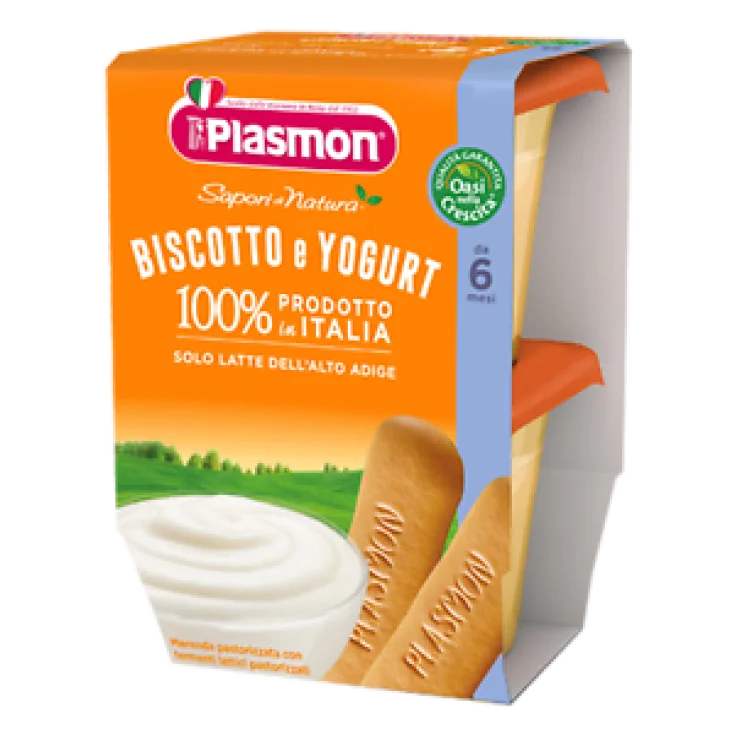 Bizcocho Yogurt Homogenizado Plasmon 120gx2 Piezas