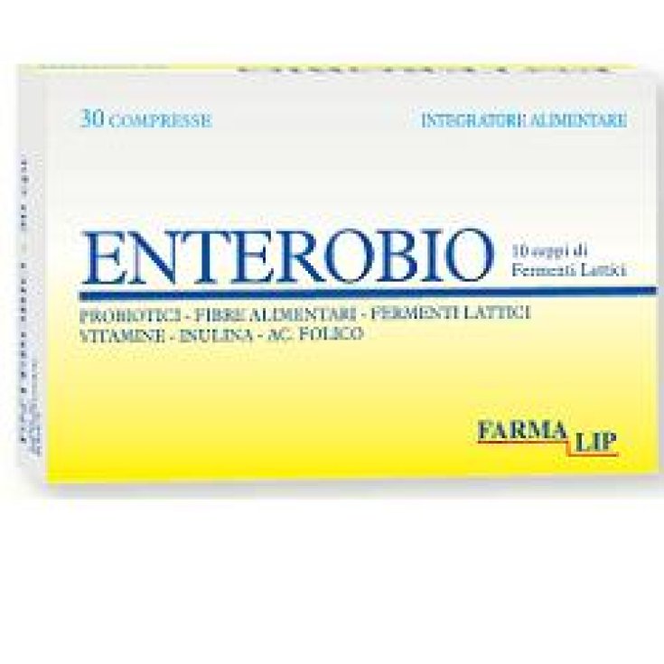 Enterobio Complemento Alimenticio 30 Comprimidos