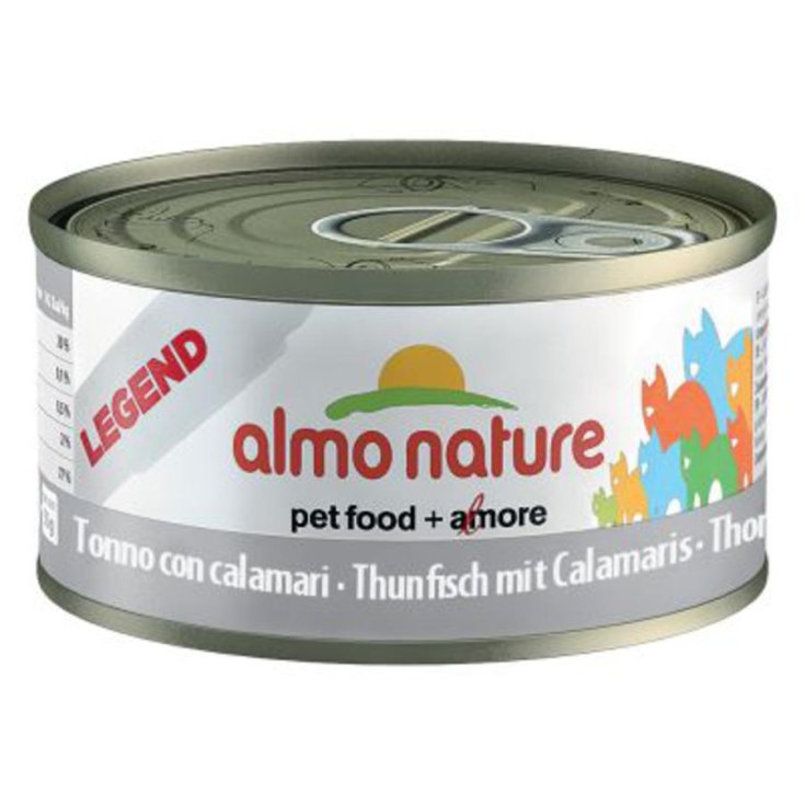 Almo Nature Comida para Gatos Atún Con Calamares 70g