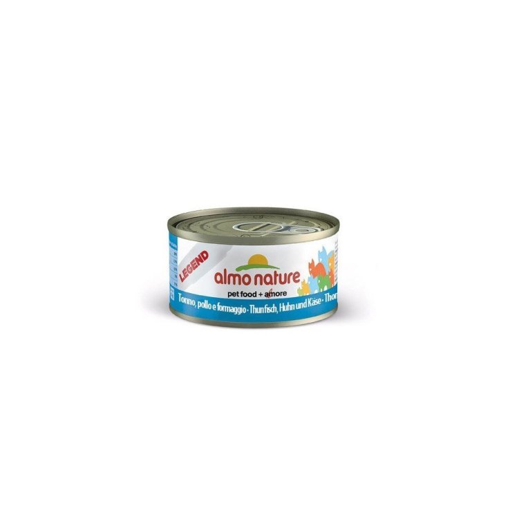 Almo Nature Alimento Para Gatos Con Pollo, Atun Y Queso 70g