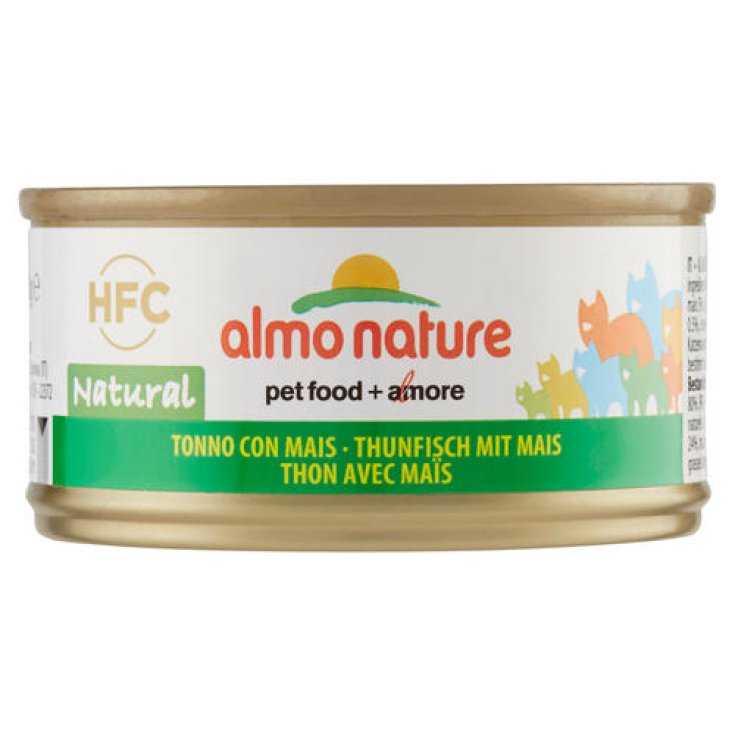 Almo Nature Cat Atún Con Maíz Paté Para Gatos 70g