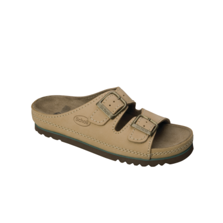 Sandalia Scholl® Air Bag en piel con plantilla Bioprint® Talla 39