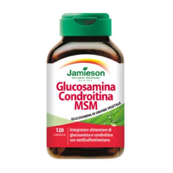 Jamieson Glucosamina Condroitina Msm Complemento Alimenticio 120 Comprimidos