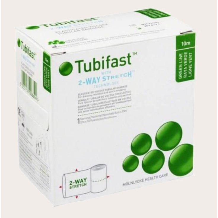 Mölnlycke® Tubifast® 2-Way Stretch™ Malla Tubular Biextensible Tamaño 7.5x1000cm